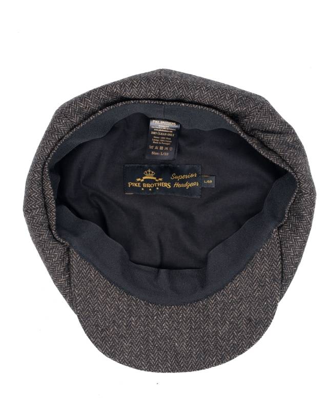 Pike Brothers 1928 Newsboy Cap Hampton Brown