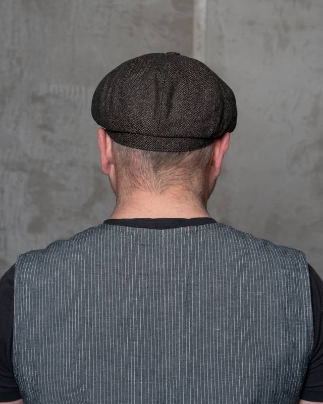 Pike Brothers 1928 Newsboy Cap Hampton Brown