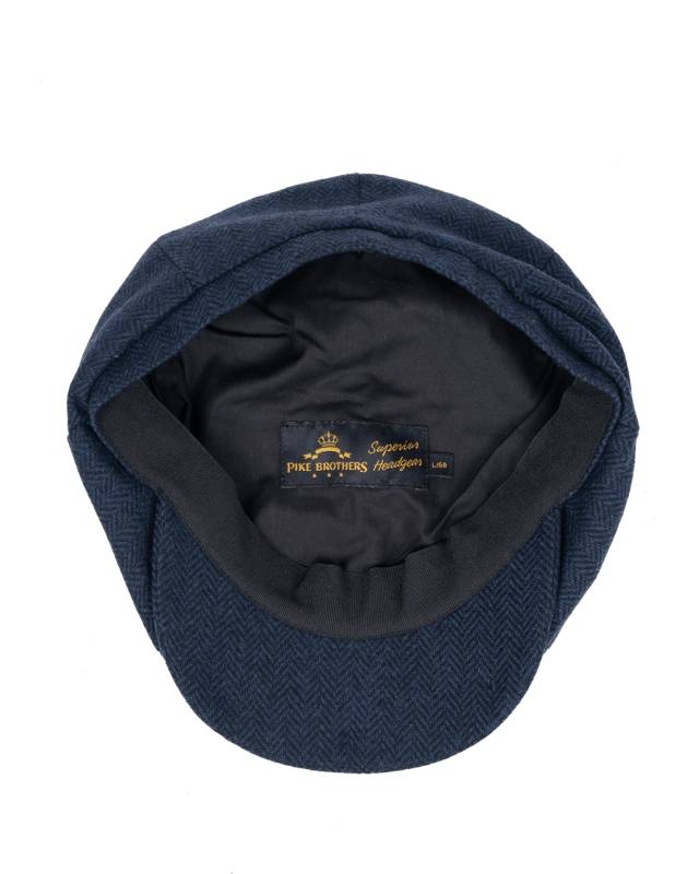 Pike Brothers 1928 Newsboy Cap Herbing Blue