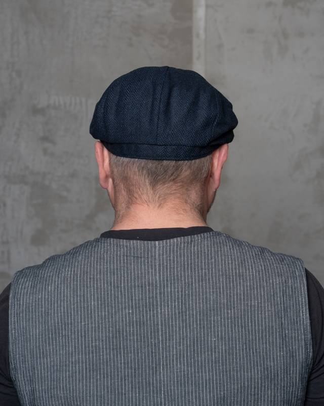 Pike Brothers 1928 Newsboy Cap Herbing Blue