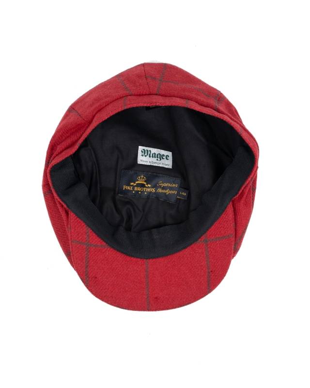 Pike Brothers 1928 Newsboy Cap Higgs Red
