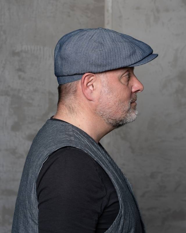 Pike Brothers 1928 Newsboy Cap Kirkburg Blue