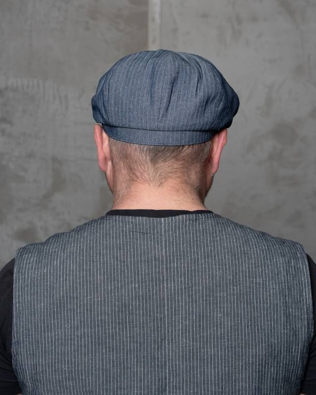 Pike Brothers 1928 Newsboy Cap Kirkburg Blue