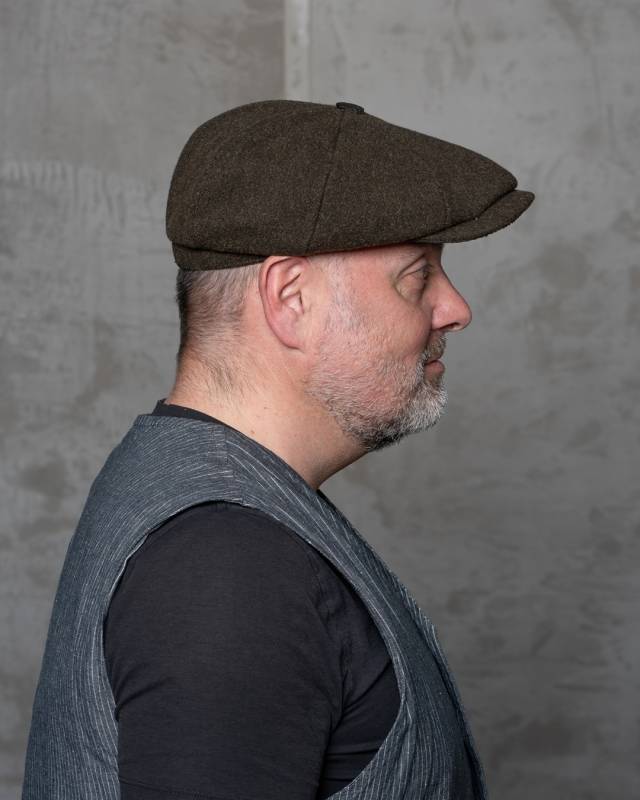 Pike Brothers 1928 Newsboy Cap Murdow Green