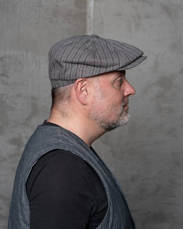 Pike Brothers 1928 Newsboy Cap Swedish Stripes