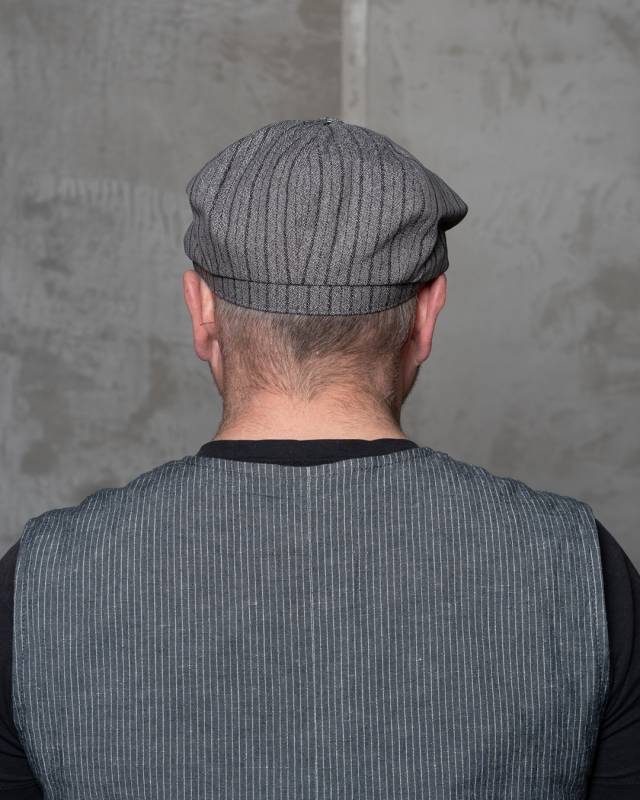 Pike Brothers 1928 Newsboy Cap Swedish Stripes