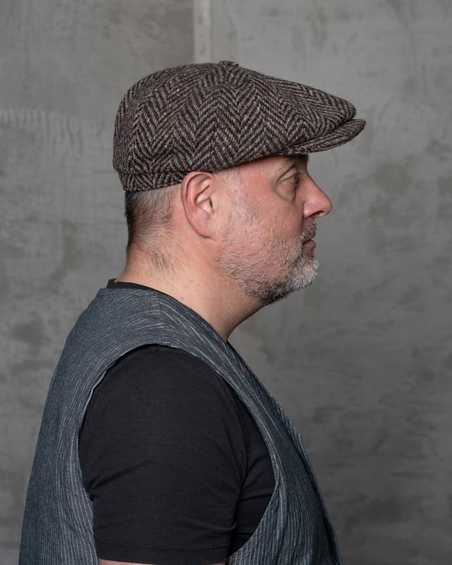 Pike Brothers 1928 Newsboy Cap Tonks Black