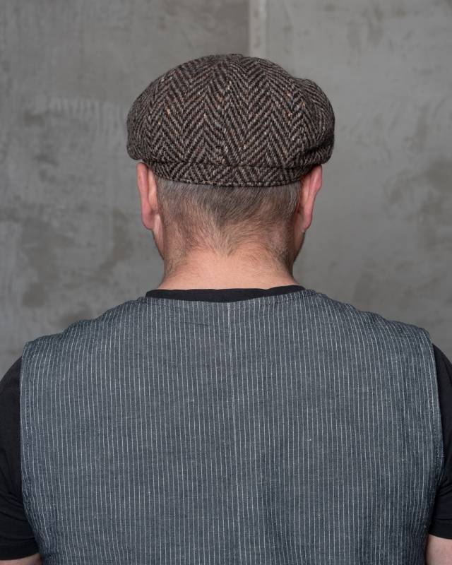 Pike Brothers 1928 Newsboy Cap Tonks Black