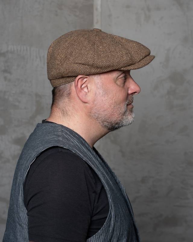 Pike Brothers 1928 Newsboy Cap Tonks Brown