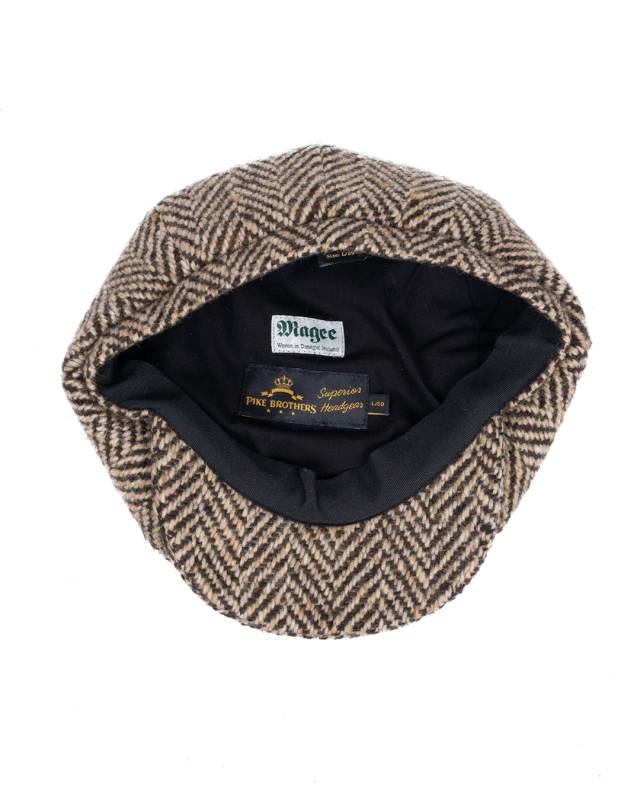 Pike Brothers 1928 Newsboy Cap Tonks White