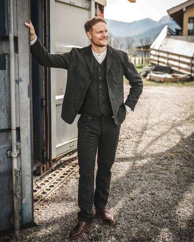 Pike Brothers 1932 Surveyor Jacket Glasgow Grey