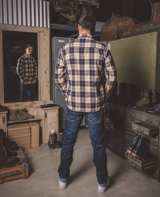 Pike Brothers 1937 Roamer Shirt Blue Flannel