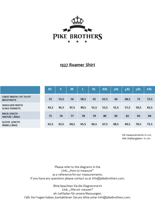 Pike Brothers 1937 Roamer Shirt Elliott Red