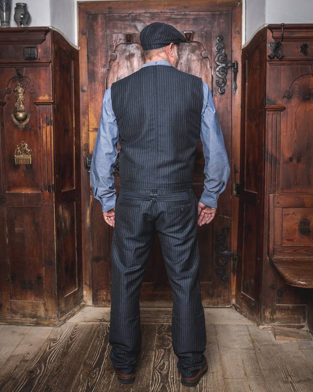 Pike Brothers 1937 Roamer Vest Chicago Blue