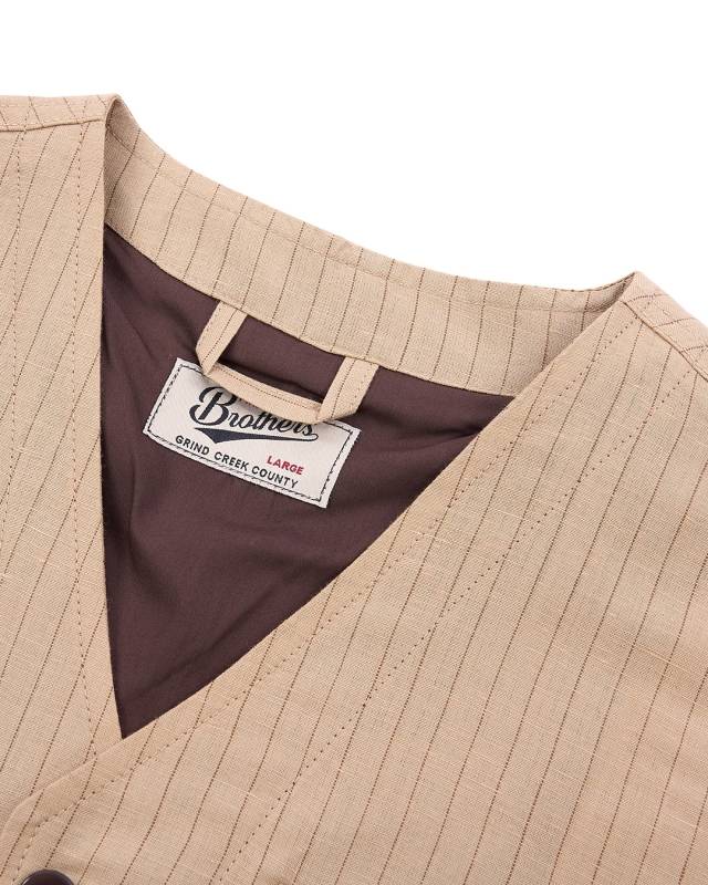 Pike Brothers 1937 Roamer Vest Chicago Sand