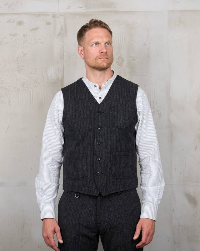 Pike Brothers 1937 Roamer Vest Glasgow Grey
