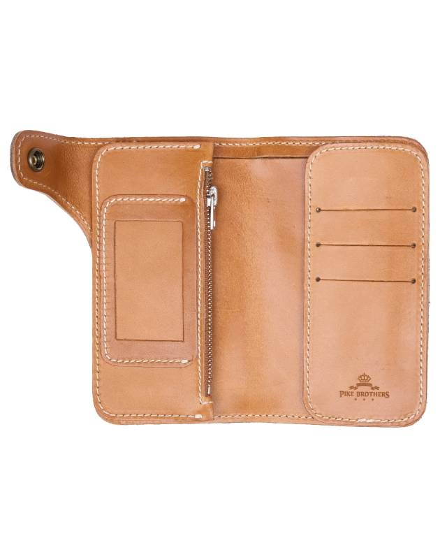 Pike Brothers 1937 Roamer Wallet Seal Brown