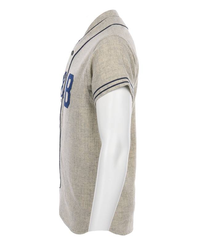Pike Brothers 1938 Baseball Jersey Van Buren Grey