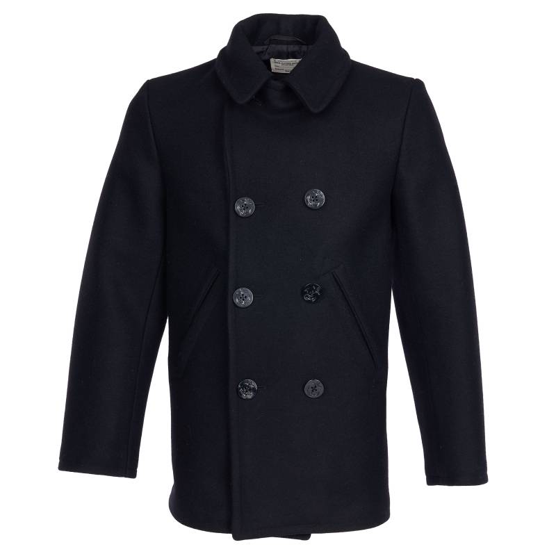 Pike Brothers 1938 Pea Coat Black Wool