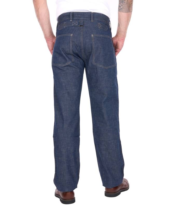 Pike Brothers 1940 Army Denim Trousers Indigo
