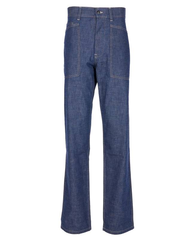 Pike Brothers 1940 Army Denim Trousers Indigo