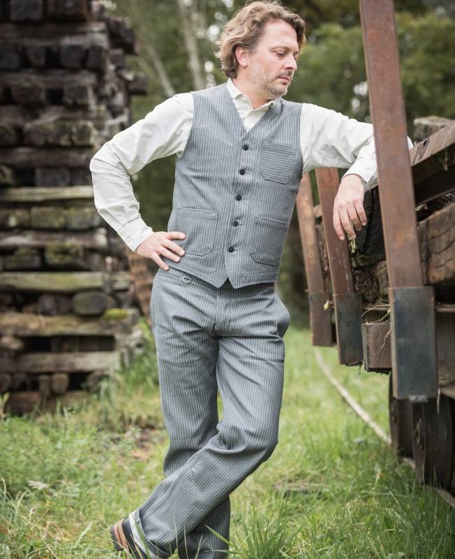 Pike Brothers 1942 Hunting Pant grey wabash