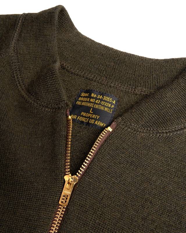Pike Brothers 1943 C2 Sweater Olive Drab
