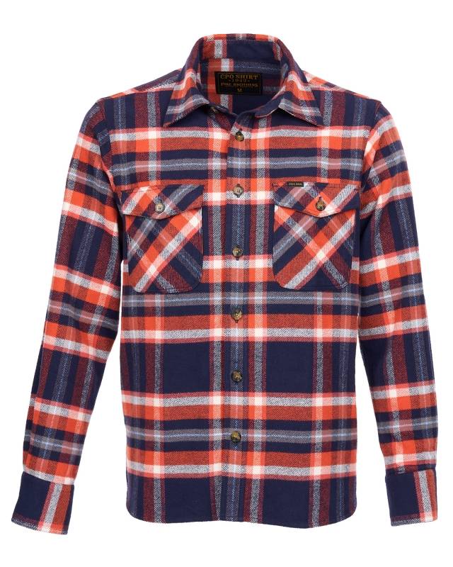 Pike Brothers 1943 CPO Shirt Barrow Blue