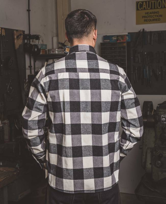 Pike Brothers 1943 CPO Shirt Buffalo White Flannel