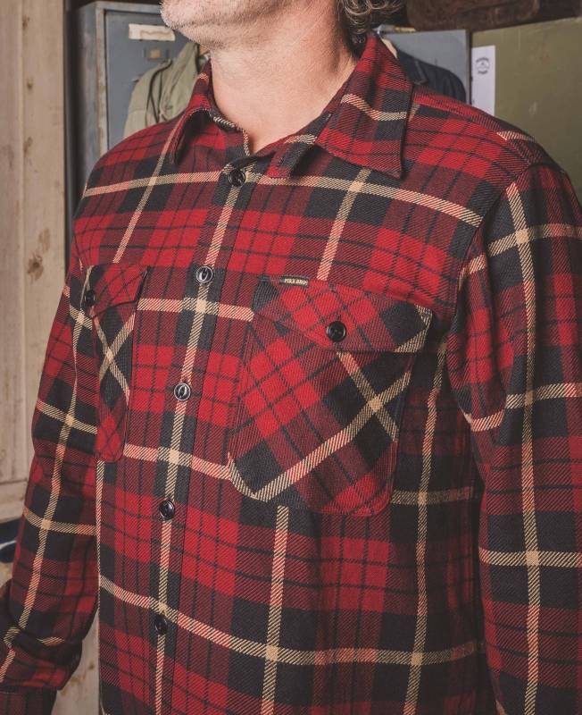 Pike Brothers 1943 CPO Shirt Halifax Red