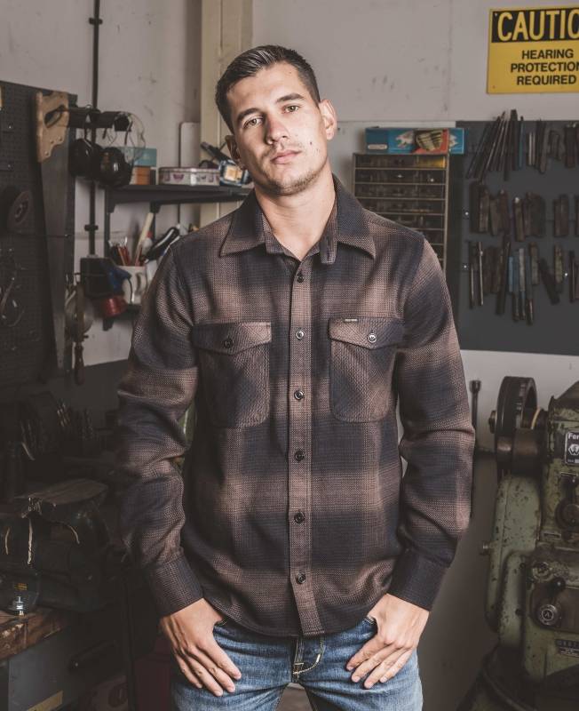 Pike Brothers 1943 CPO Shirt Kansas Brown