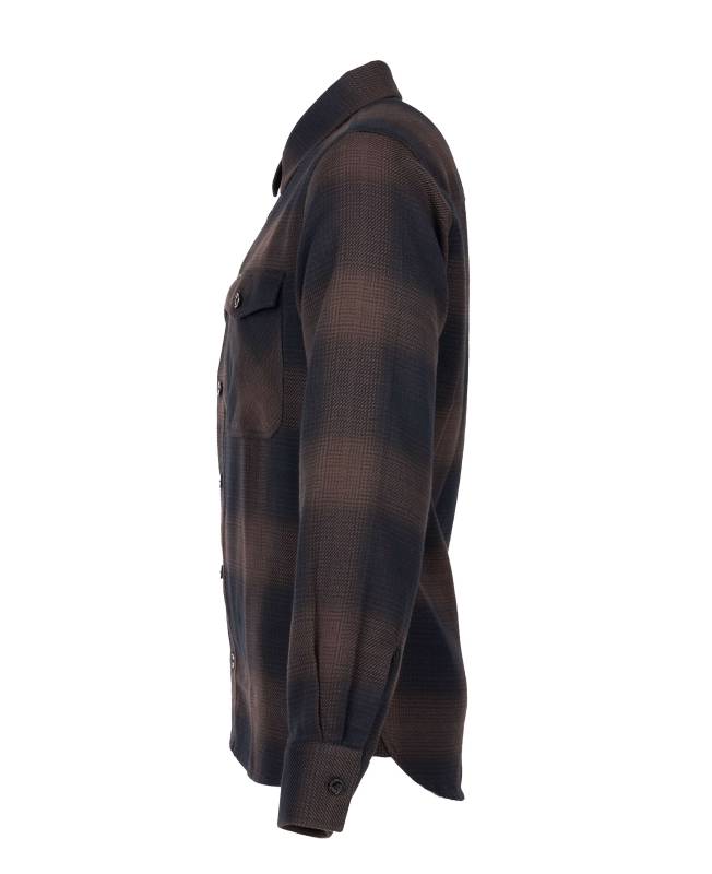 Pike Brothers 1943 CPO Shirt Kansas brown