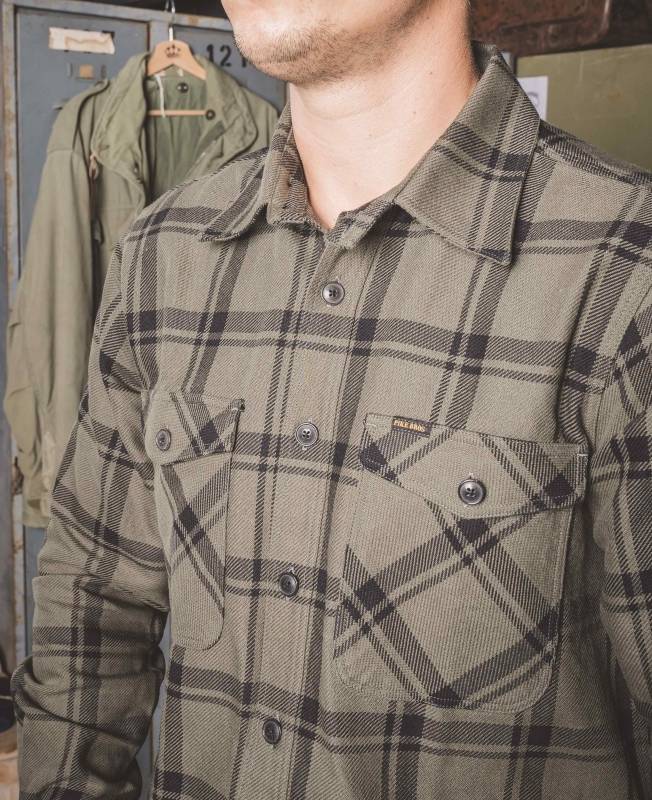 Pike Brothers 1943 CPO Shirt Kena Green