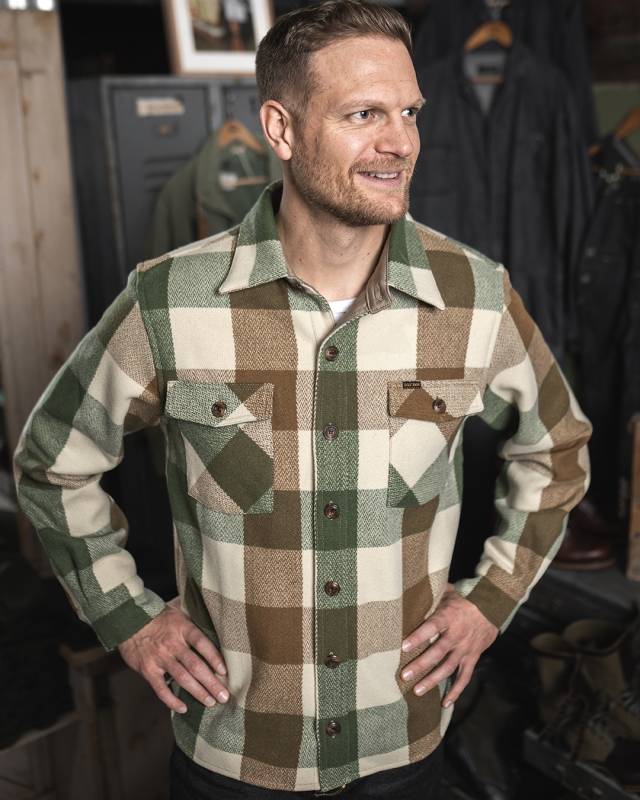 Pike Brothers 1943 CPO Shirt Ohio Green