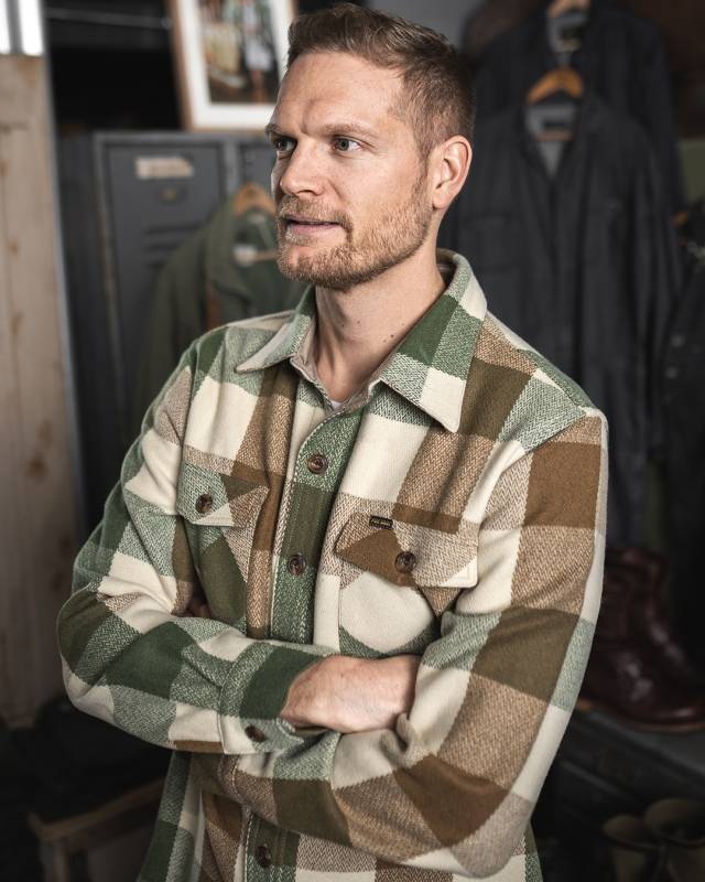 Pike Brothers 1943 CPO Shirt Ohio Green