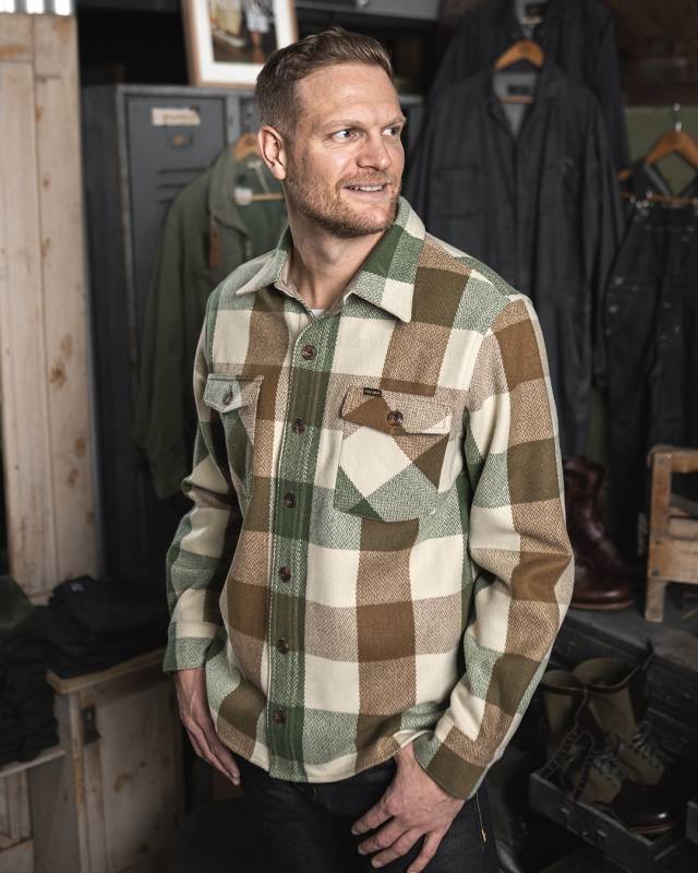 Pike Brothers 1943 CPO Shirt Ohio green