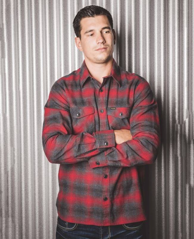 Pike Brothers 1943 CPO Shirt Tijuana red