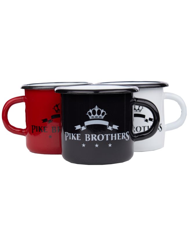Pike Brothers 1951 Pike Brothers Enamel Mug black