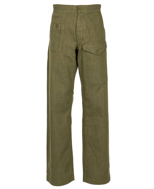 Pike Brothers 1952 Pattern Trousers olive selvage