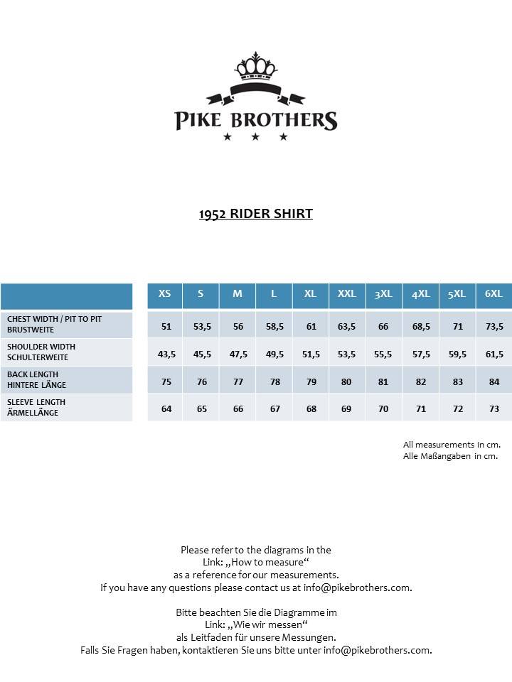 Pike Brothers 1952 Rider Shirt Denim Faded