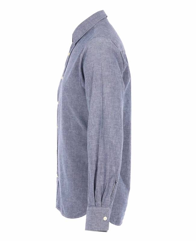 Pike Brothers 1954 Oxford Shirt Ocean Blue