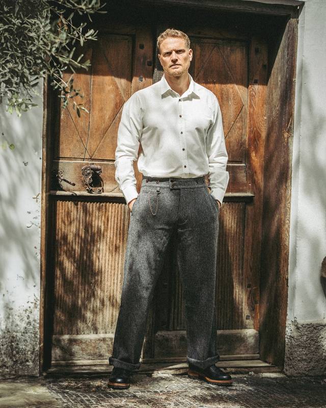 Pike Brothers 1954 Oxford Shirt White Chambray