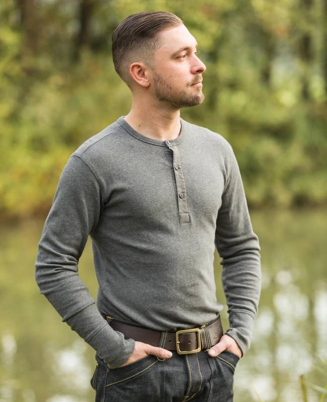 Pike Brothers 1954 Utility Shirt Long Sleeve Ecru