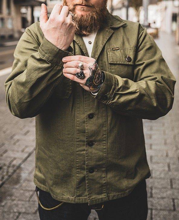 Pike Brothers 1962 OG-107 Shirt olive