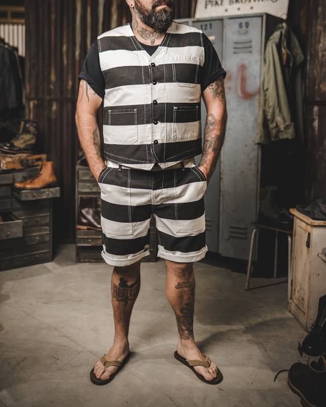 Pike Brothers 1962 OG-107 Short Alcatraz White