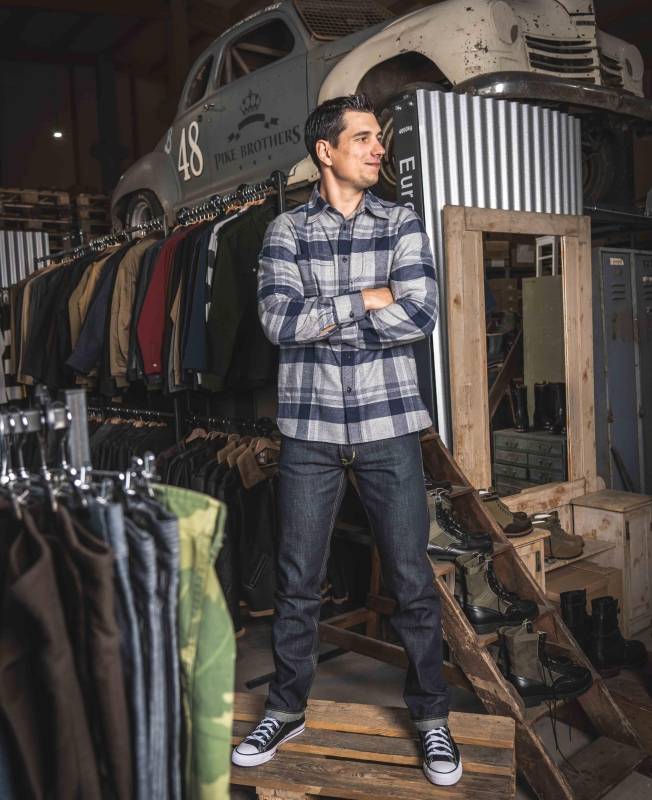 Pike Brothers 1963 Roamer Pant 11oz Metal