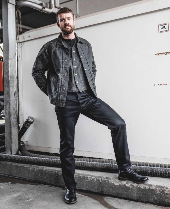 Pike Brothers 1963 Roamer Pant 13oz Pitch Black