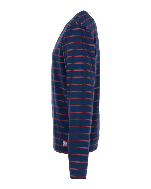 Pike Brothers 1964 Long Sleeve Torrence Blue