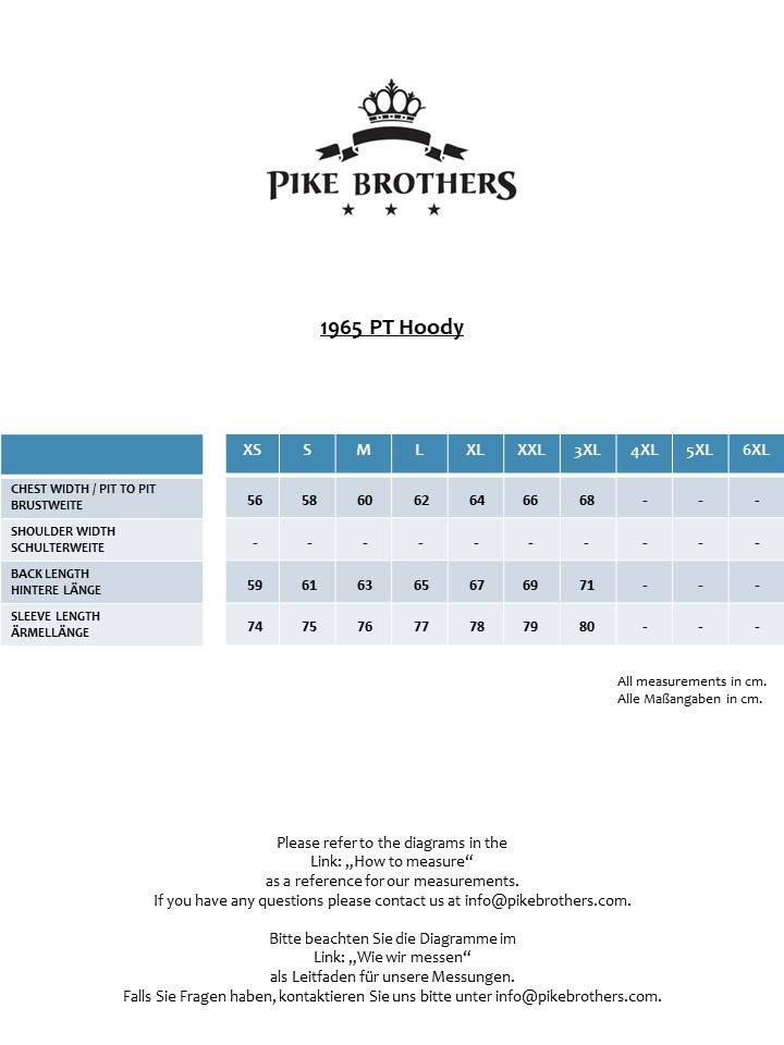 Pike Brothers 1965 PT Hoody Black