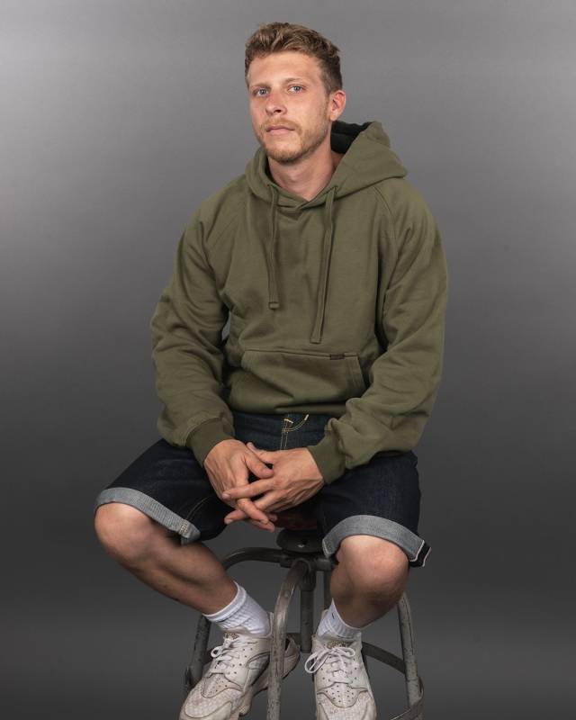 Pike Brothers 1965 PT Hoody Olive